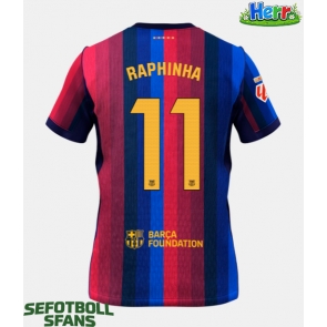 Barcelona Raphinha Belloli #11 Hemmatröja 2026-27 Kortärmad